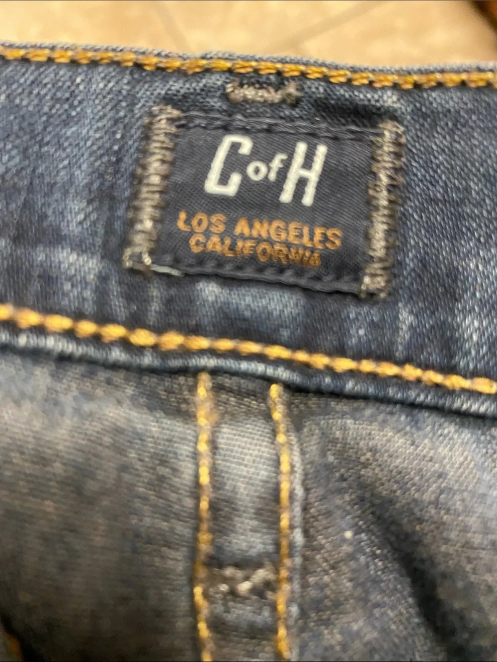 Citizens of Humanity Size 26 Med. Rise Skinny Jeans in Navy Blue Chic Denim